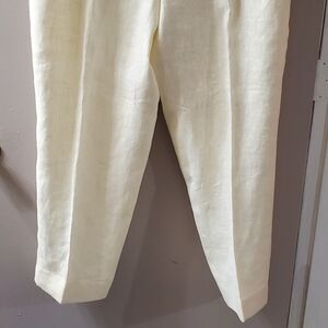 Harve Benard Men's Light Cream Chinos